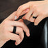 Couple Bundle Silicone Wedding Ring Bundle Set#86